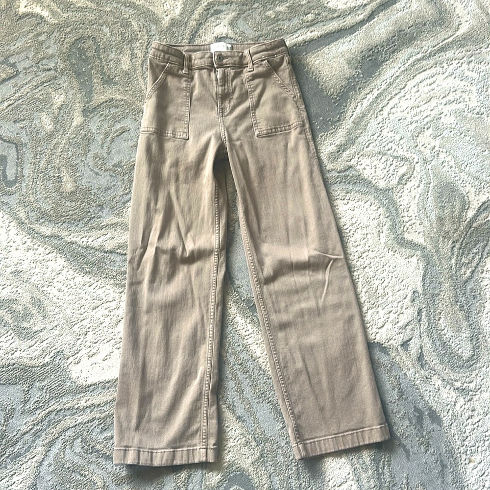 Girls Abercrombie wide leg pants